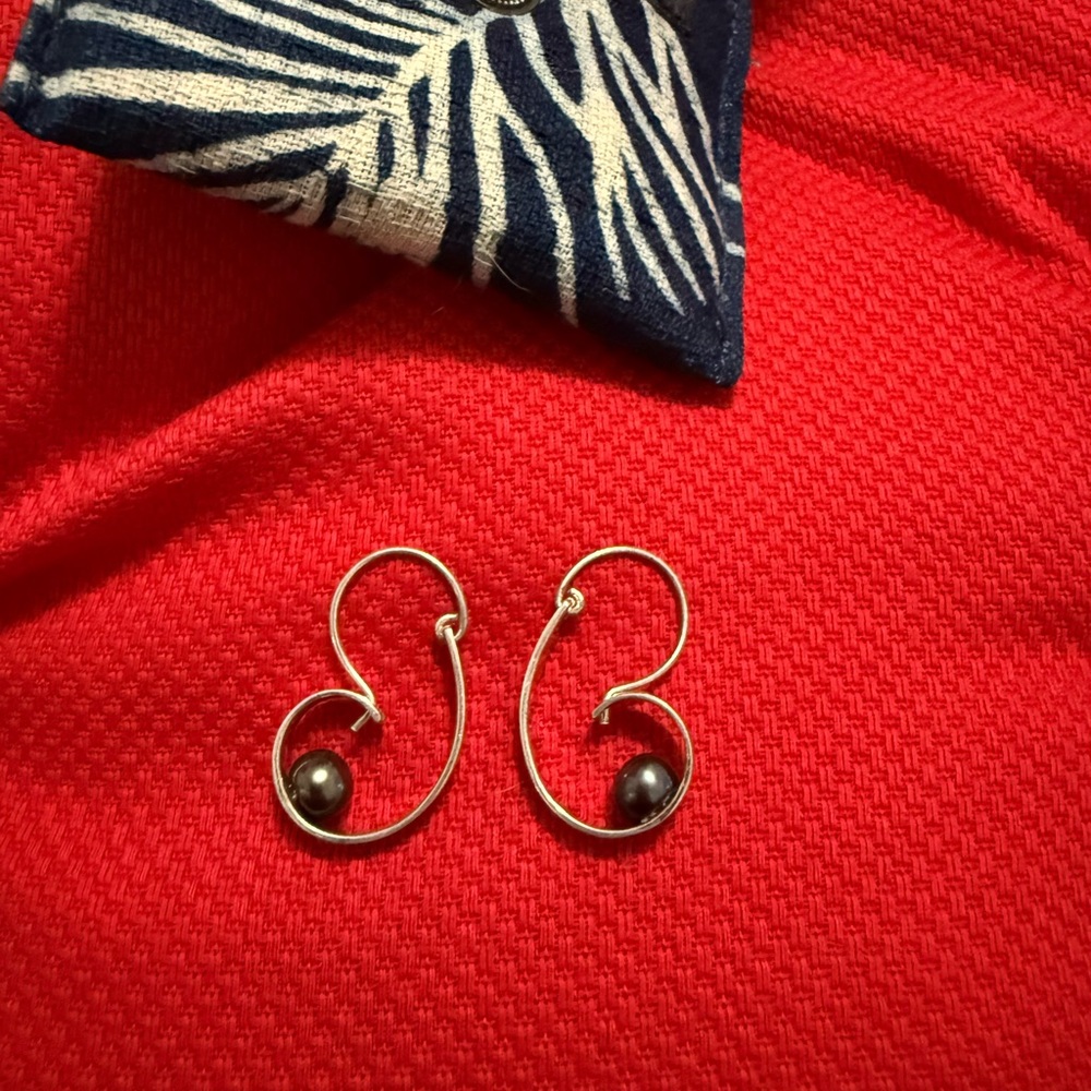 Sterling silver Butterfly Earrings